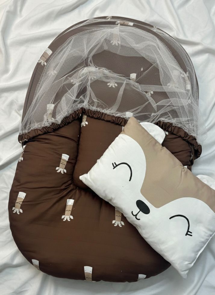 9-Piece Baby Carry Nest Bundle Set – Complete Newborn Sleeping & Care Essentials