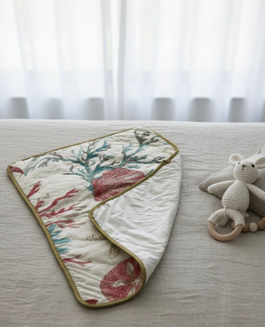 Imported Soft Quilted Baby Changing Sheet-PAIR OF 3